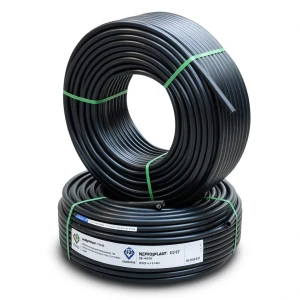 Neproplast HDPE Pipes PE 100 Pressure 16 Bar OD 40 mm Thickness 3.7 mm Black | NEPROPLAST