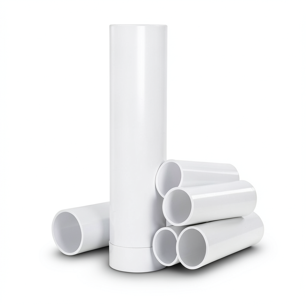 UPVC Pipes Nominal Pressure 11 Bar Size 1 ½ inch Thickness 1.85 mm White