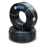 HDPE Pipes PE 100 Nominal Pressure 16 Bar Outside Diameter 50 mm Thickness 4.6 mm Black | NEPROPLAST