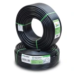 Neproplast HDPE Pipes PE 100 16 Bar Pressure 75 mm OD 6.8 mm Thickness Black | NEPROPLAST
