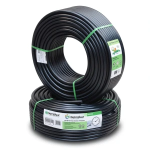 أنابيب HDPE نيبروبلاست PE 100 ضغط 16 بار قطر خارجي 75 مم سمك 6.8 مم لون أسود | نيبروبلاست