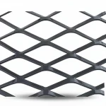 Hot Rolled (Black) Steel Expanded Metal Mesh   Thickness 2.7 mm Width 1.22 meter Length 2 M | Bait Al Tatawor Company