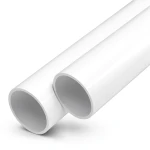 مواسير UPVC ضغط اسمي 20 بار قطر خارجي 32 مم سمك 2.9 مم لون أبيض