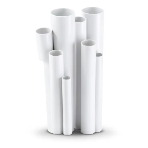 مواسير UPVC مقاس ¾ إنش ضغط اسمي 17.2 بار سمك 1.57 مم لون أبيض
