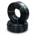 أنابيب HDPE نيبروبلاست PE 80 ضغط 8 بار قطر خارجي 50 مم سمك 3.0 مم لون اسود