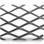 Hot Rolled (Black) Steel Expanded Metal Mesh   Thickness 1.7 mm Width 1.22 meter Length 7 meter | Bait Al Tatawor Company
