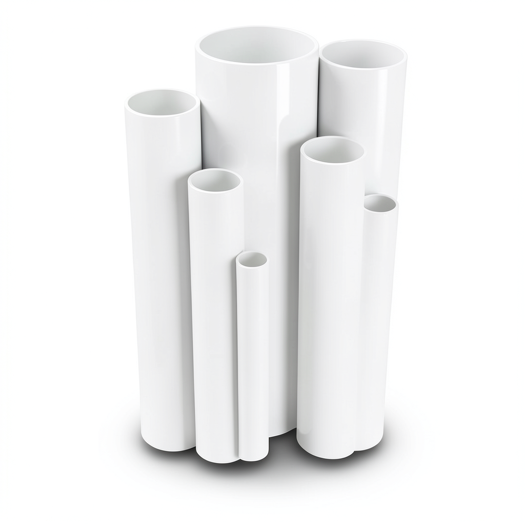 UPVC Pipes Nominal Pressure 17.2 Bar Size 1¼ inch Thickness 2.49 mm White
