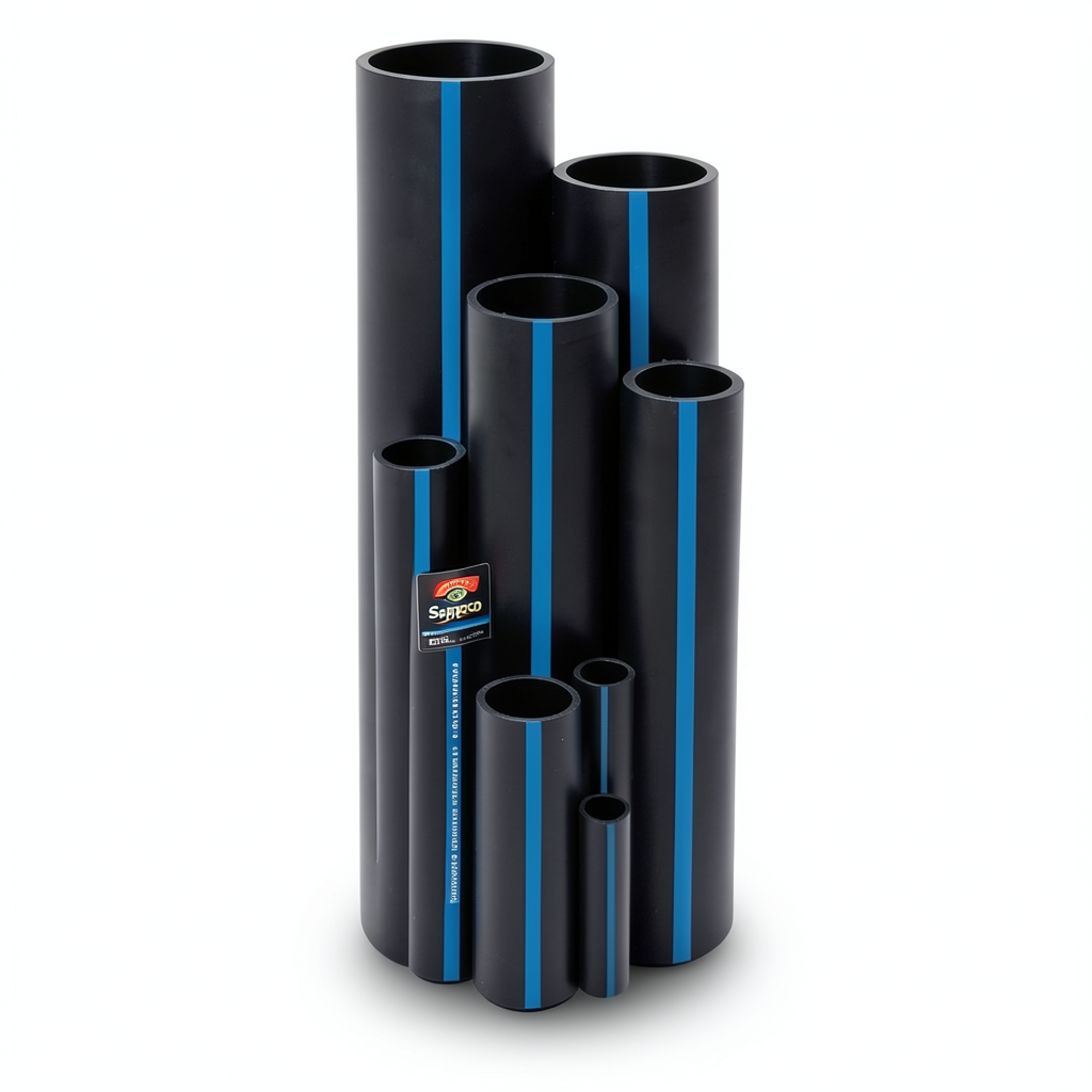 مواسير HDPE سابكو PE 100 ضغط 12.5 بار قطر خارجي 25 مم سمك 2 مم لون اسود | سابكو