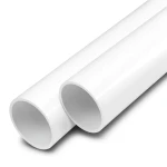 مواسير UPVC ضغط اسمي 20 بار قطر خارجي 75 مم سمك 6.8 مم لون أبيض