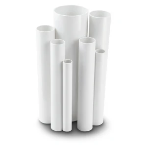 مواسير UPVC مقاس ½ 1 إنش سمك 2.84 مم ضغط 17.2 بار لون أبيض