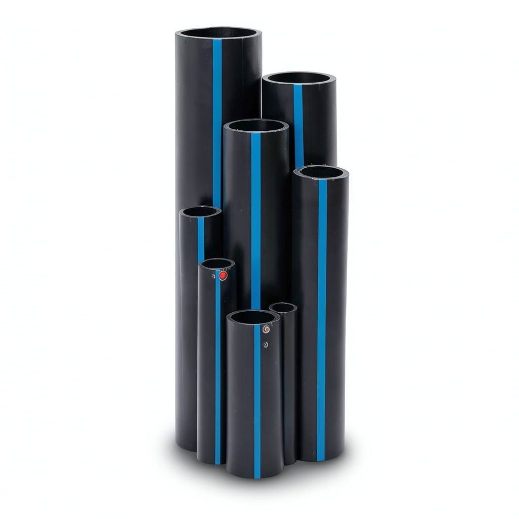 Sappco HDPE Pipes PE 100 Pressure 12.5 Bar Outside Diameter 32 mm Thickness 2.4 mm Black | SAPPCO