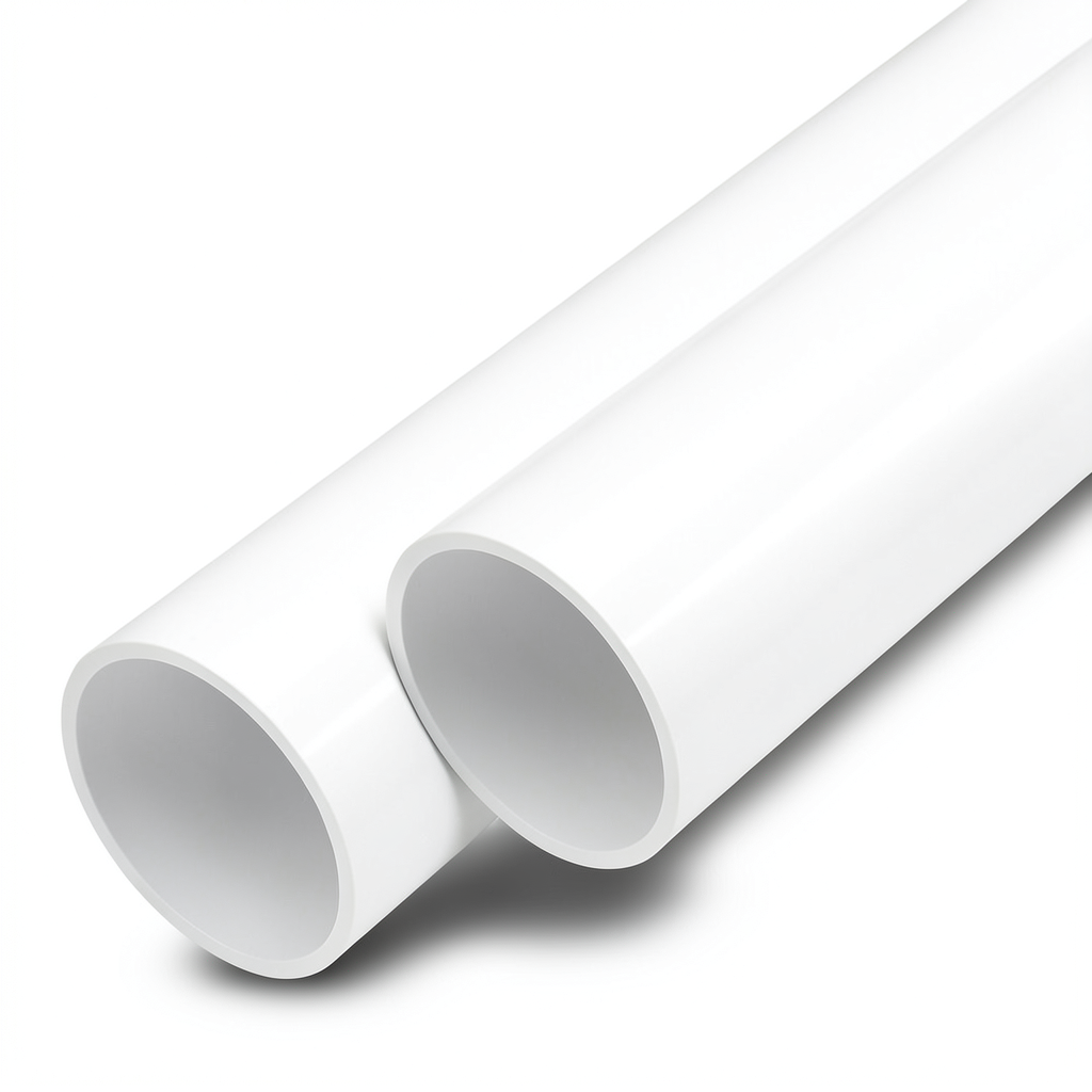 UPVC Pipes Nominal Pressure 25 Bar Outside Diameter 110 mm Thickness 10 mm White
