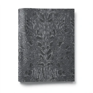 Italian Wallpaper Patterned Design Dark Gray, Size 10m x 0.70m, Model RC18063