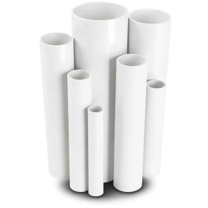 مواسير UPVC ضغط 8.6 بار مقاس 2 إنش سمك 1.85 مم لون أبيض