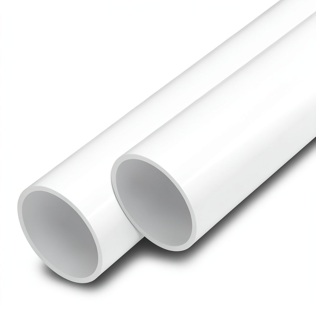 UPVC Pipes Nominal Pressure 25 Bar Outside Diameter 180 mm Thickness 16.4 mm White