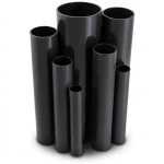 مواسير UPVC ضغط 8.6 بار مقاس ½ 1 إنش سمك 1.52 مم قطر خارجي 48.11 مم لون أسود