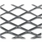 Hot Rolled (Black) Steel Expanded Metal Mesh   Thickness 2.7 mm Width 1.22 meter Length 7 meter | Bait Al Tatawor Company