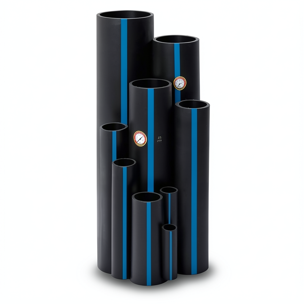 مواسير HDPE سابكو PE 100 ضغط 12.5 بار قطر خارجي 90 مم سمك 6.7 مم لون اسود | سابكو