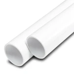 مواسير UPVC ضغط 20 بار قطر خارجي 40 مم سمك 3.7 مم أبيض