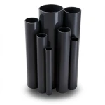 مواسير UPVC مقاس 1 إنش سمك 1.52 مم ضغط 11 بار لون أسود