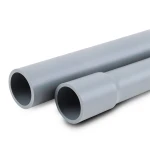أنابيب UPVC ضغط اسمي 10 بار قطر خارجي 355 مم سمك 16.90 مم لون رمادي