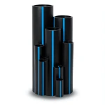 مواسير HDPE Sappco PE 100 ضغط 12.5 بار قطر خارجي 125 مم سمك 9.2 مم لون اسود | سابكو