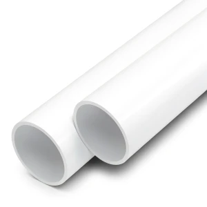 مواسير UPVC ضغط اسمي 20 بار قطر خارجي 75 مم سمك 6.8 مم لون أبيض