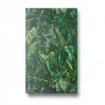 German Wall Covering, Green Color, Length 10 m, Width 0.53 m, Model 10081-07