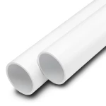مواسير UPVC ضغط 25 بار قطر خارجي 140 مم سمك 12.7 مم لون أبيض