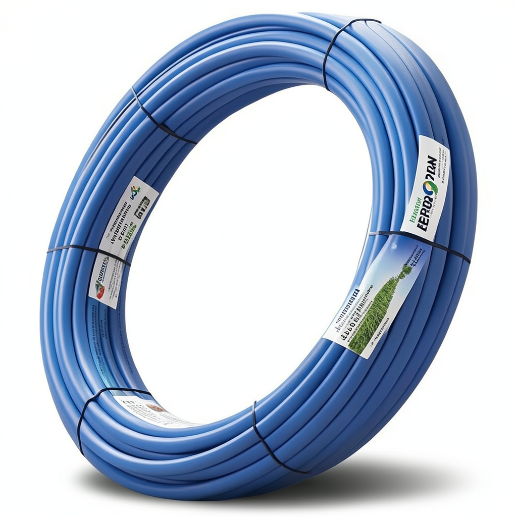 أنابيب HDPE PE 100 ضغط 16 بار قطر 90 مم سمك 8.2 مم أزرق | نيبروبلاست
