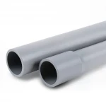 مواسير بلاستيك UPVC للتمديدات الكهربائية الوطنى ضغط 6 بار  قطر خارجي 400 مم سمك 11.7 مم لون رمادي