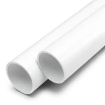 مواسير UPVC ضغط اسمي 25 بار قطر خارجي 180 مم سمك 16.4 مم لون أبيض