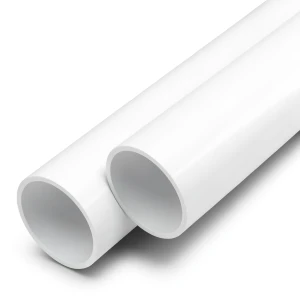 مواسير UPVC ضغط اسمي 25 بار قطر خارجي 180 مم سمك 16.4 مم لون أبيض