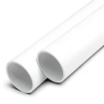 مواسير UPVC ضغط اسمي 25 بار قطر خارجي 200 مم سمك 18.2 مم أبيض