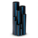 أنابيب HDPE PE 100 ضغط 12.5 بار قطر خارجي 50 مم سمك 3.7 مم لون أسود | سابكو