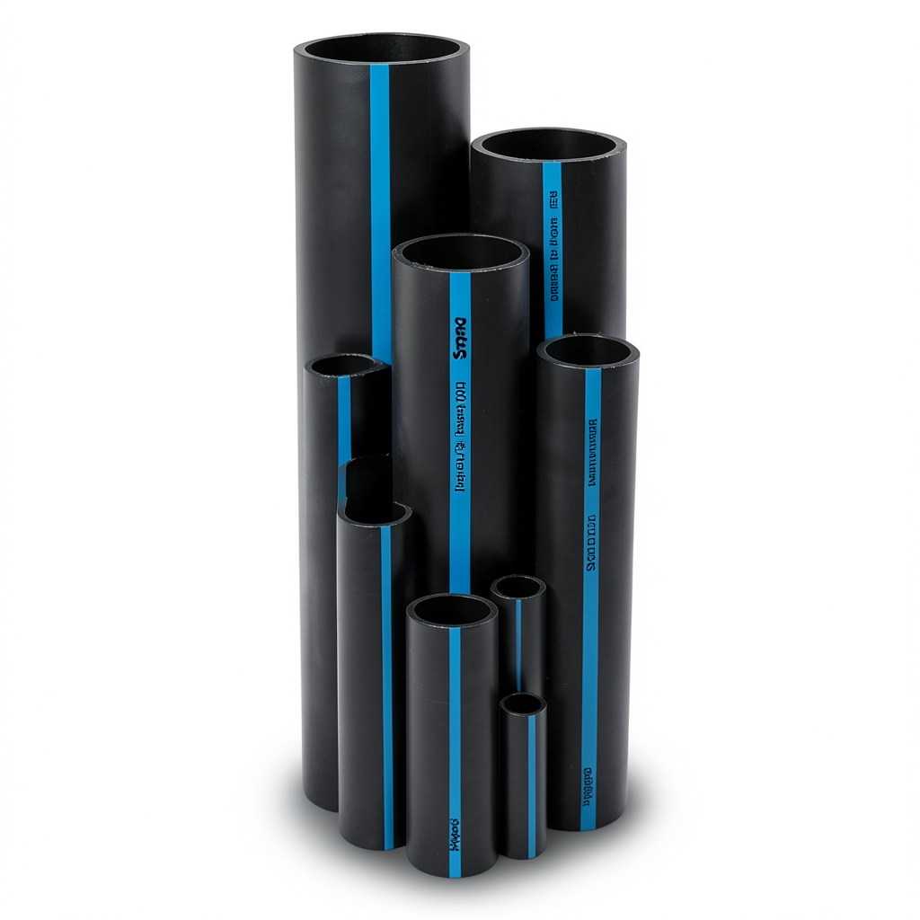 مواسير HDPE سابكو PE 100 ضغط 12.5 بار قطر خارجي 400 مم سمك 29.4 مم لون أسود | سابكو