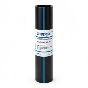 أنابيب HDPE PE 100 ضغط 12.5 بار قطر خارجي 500 مم سمك 36.8 مم لون أسود | سابكو