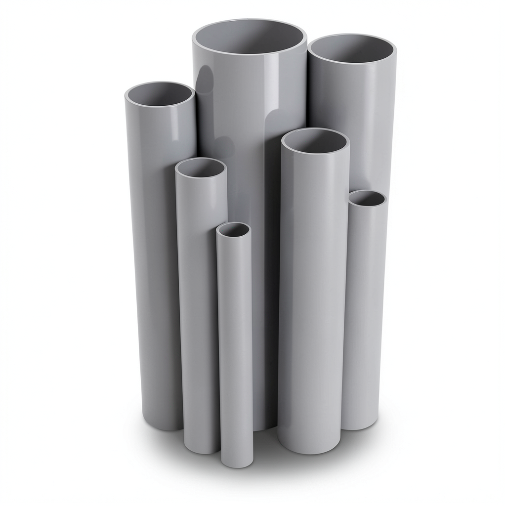 UPVC Pipes 21.7 Bar Size 3/4 inch Thickness 2 mm Gray