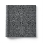 Italian Wallpaper Patterned Design Dark Gray, Size 10m x 0.70m, Model RC18063