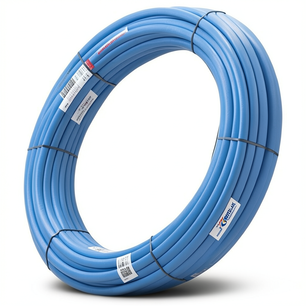أنابيب HDPE PE 100 ضغط 16 بار قطر 75 مم سمك 6.8 مم لون أزرق | نيبروبلاست
