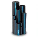 مواسير HDPE سابكو PE 100 ضغط 12.5 بار قطر خارجي 180 مم سمك 13.3 مم لون اسود | سابكو