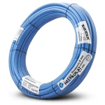 HDPE Pipes PE 100 Pressure 16 Bar Diameter 90 mm Thickness 8.2 mm Blue | NEPROPLAST