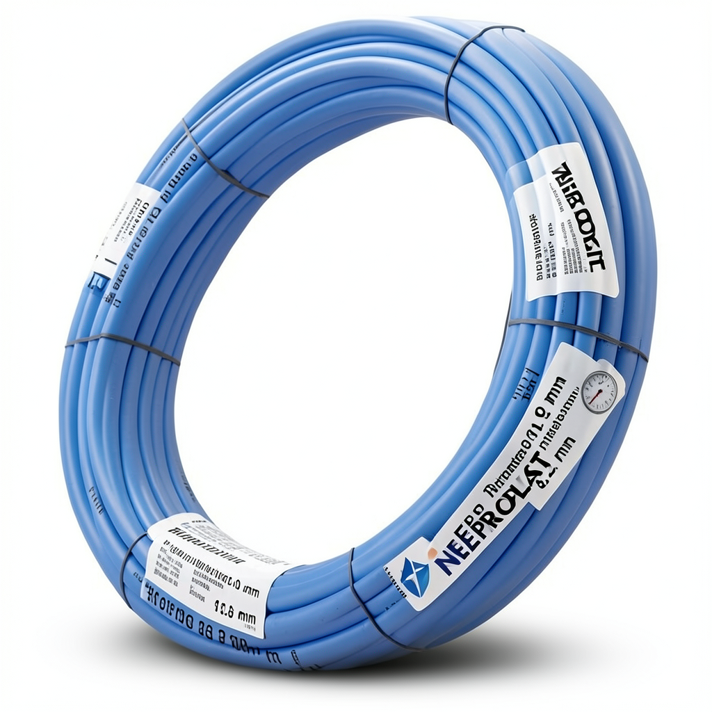 أنابيب HDPE PE 100 ضغط 16 بار قطر 90 مم سمك 8.2 مم أزرق | نيبروبلاست