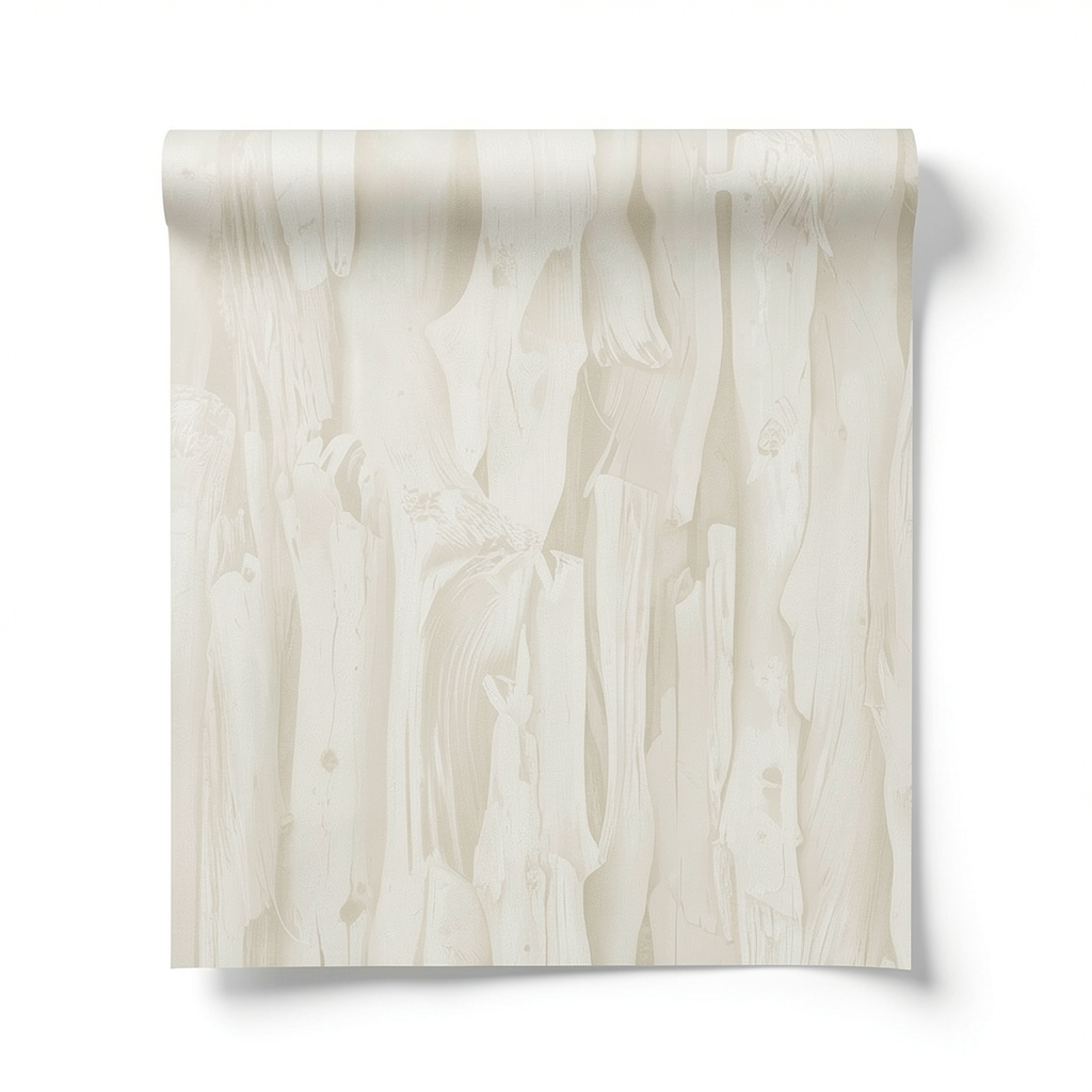 German Wallpaper Patterned Design 10m×0.53m, Light Beige