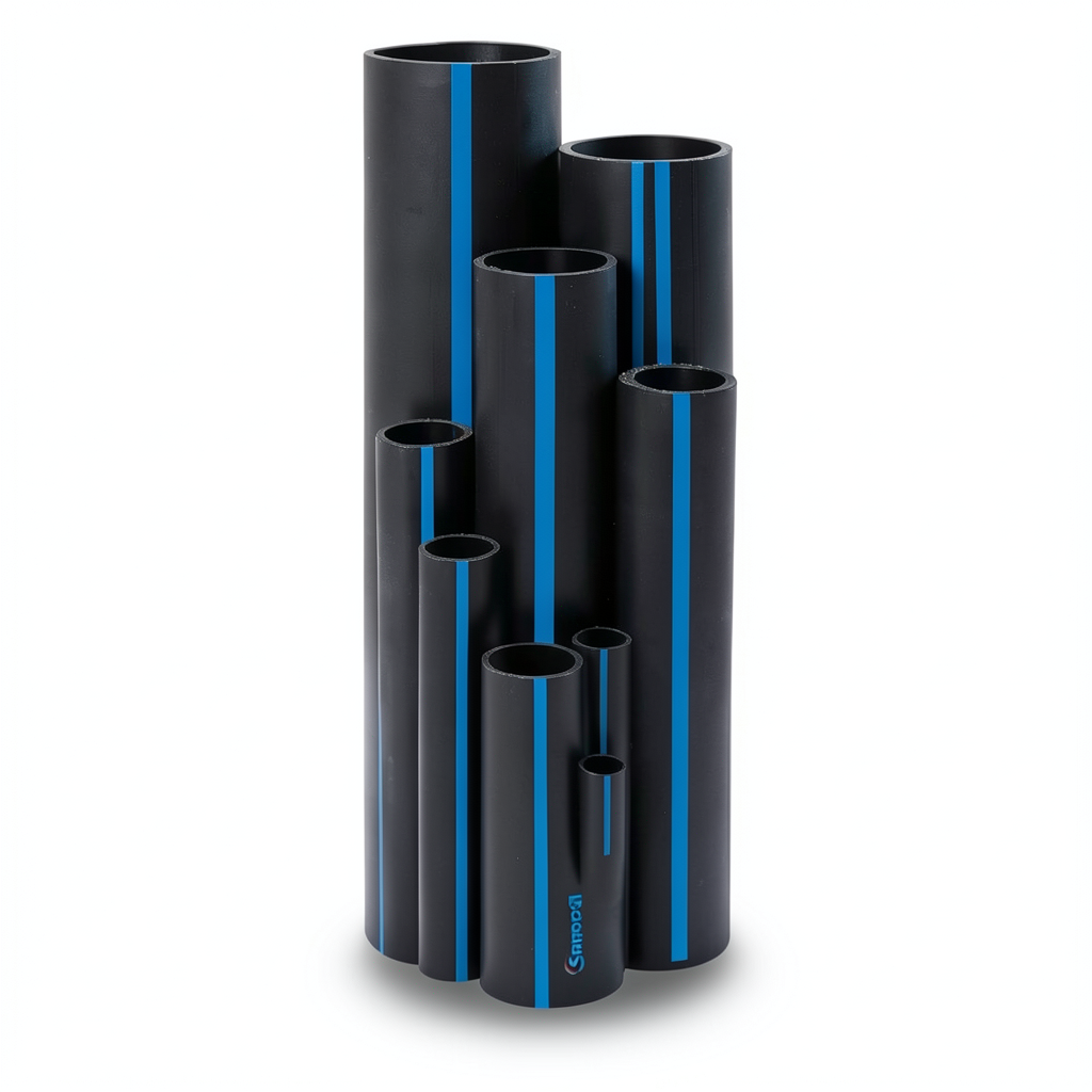 مواسير HDPE سابكو PE 100 ضغط 12.5 بار قطر خارجي 63 مم سمك 4.7 مم لون اسود | سابكو