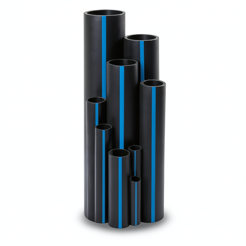 Sappco HDPE Pipes PE 100 Pressure 12.5 Bar Outside Diameter 75 mm Thickness 5.6 mm Black Color | SAPPCO
