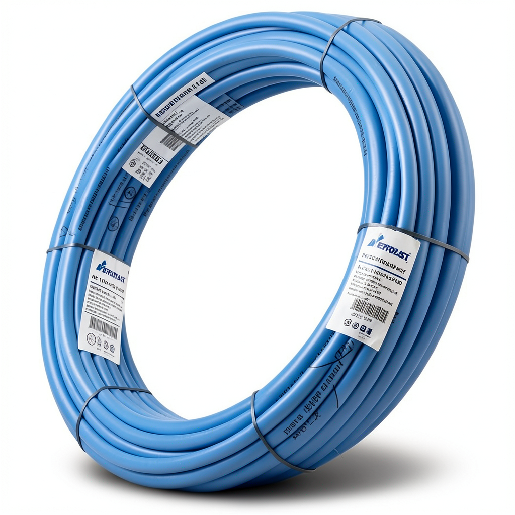 أنابيب HDPE PE 100 ضغط 16 بار قطر 125 مم سمك 11.4 مم أزرق | نيبروبلاست