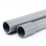 مواسير بلاستيك UPVC للتمديدات الكهربائية الوطنى ضغط 4 بار  قطر خارجي 450 مم سمك 8.9 مم لون رمادي