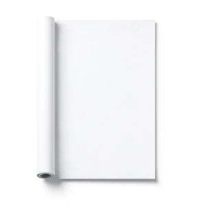 German Wallpaper 10m x 0.53m White Color, Model 10212-31