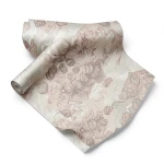 Italian Patterned Wallpaper 10m x 0.53m Light Brown, Model 73524